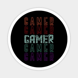 Retro Gamer Gaming Magnet